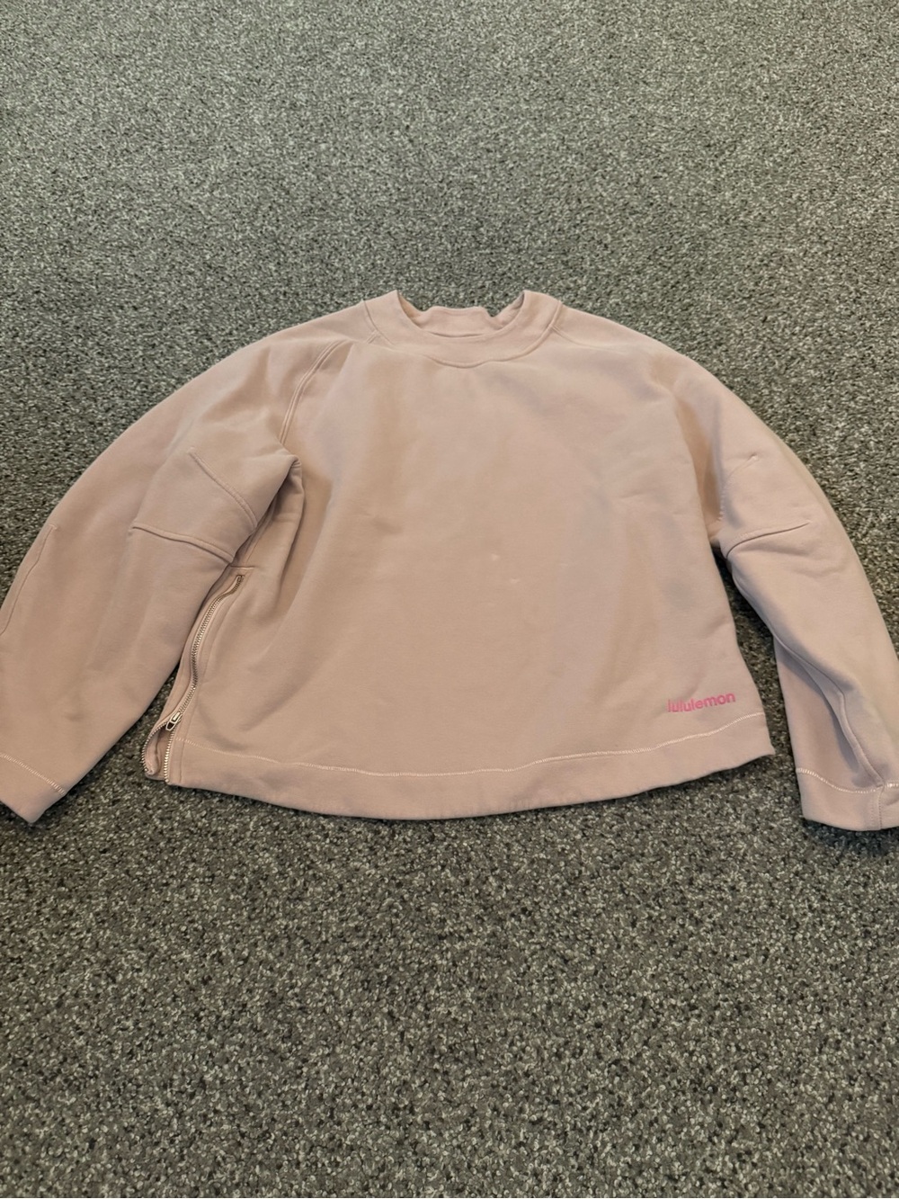 lululemon athletica Dusty Rose Crewneck Sweatshirt